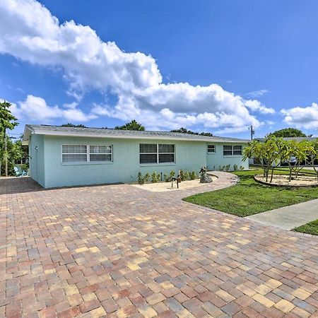 Merritt Island Home Fire Pit And Canal Access! Exterior foto